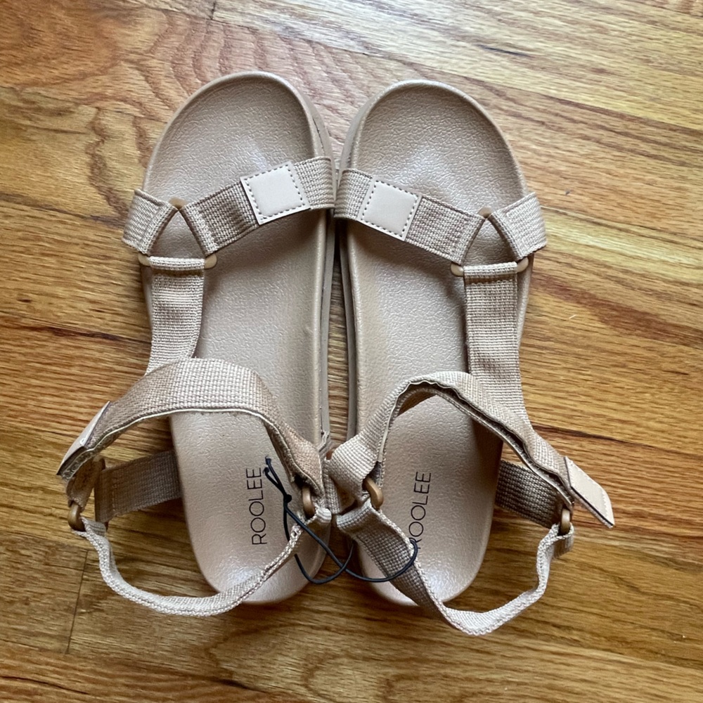 Roolee Beige Sandals